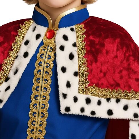 Morph Royal King Costume For Boys, Kids King Costume, Prince Charming Costumes Kids, World Book Day Costumes For Boys in Saudi Arabia