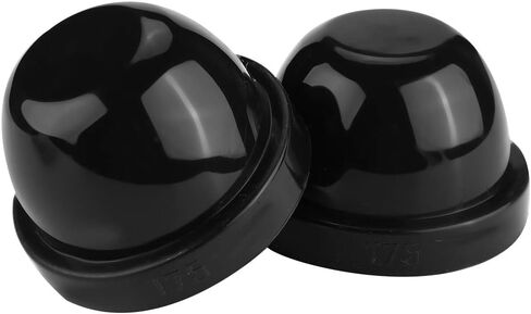 LED Rubber Headlight Covers for 75mm LED Headlights, Cap for Lighting Assemblies, 2pcs for TruckSUV Owners in Saudi Arabia