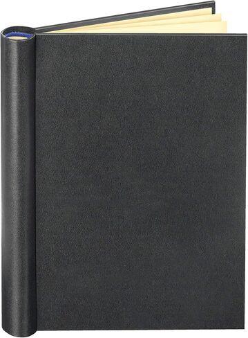VELOFLEX 4954080 – Clamp Binder DIN A5 with Leather Grain Filling Height Max. 20 mm Black Pack of 1 in Saudi Arabia