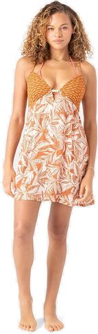 فستان روكسي النسائي الكاجوال - فستان الشمس وملابس السباحة يغطي الشاطئ وحمام السباحة وملابس المنتجعات in Kuwait