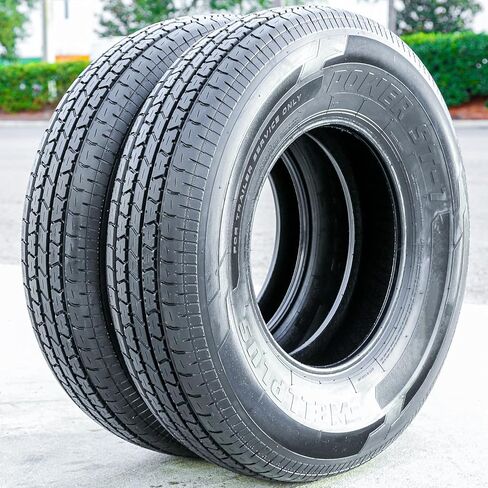 Power ST-1 Semi-Steel Heavy Duty Premium Trailer Radial Tire-ST225/75R15 225/75/15 225/75-15 117/112M Load Range E LRE 10-Ply BSW Black Side Wall in Saudi Arabia