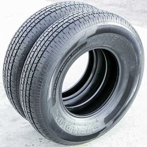 Power ST-1 Semi-Steel Heavy Duty Premium Trailer Radial Tire-ST225/75R15 225/75/15 225/75-15 117/112M Load Range E LRE 10-Ply BSW Black Side Wall in Saudi Arabia