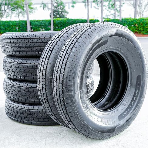 Power ST-1 Semi-Steel Heavy Duty Premium Trailer Radial Tire-ST225/75R15 225/75/15 225/75-15 117/112M Load Range E LRE 10-Ply BSW Black Side Wall in Saudi Arabia
