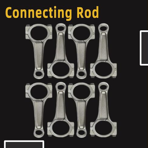 4.7 Head Gasket Set Timing Chain Kit Piston & Connecting Rods Kit Main & Rods Bearing Valve For Dodge Durango Dokota Ram 1500 2000-2003 For Jeep Grand Cherokee 1999-2003 4.7L V8 HS26157PT 9-0393SD in Saudi Arabia