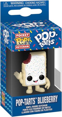 Funko Pop! Keychain: KelloggsPop! Tarts - Pop!tarts - (Blueberry) - WK Kellogg - Novelty Keyring - Collectable Vinyl Mini Figure - Stocking Filler - Gift Idea - Official Merchandise in Saudi Arabia