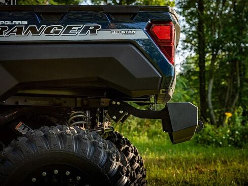 مصد خلفي SuperATV شديد التحمل لطاقم Polaris Ranger XP 1000/XP 1000 2017-2021 (أسود متجعد)، جاهز للونش، صفائح معدنية 3 مم، يحمي النهاية الخلفية بالكامل، انظر الملاءمة، صنع في الولايات المتحدة الأمريكية in Saudi Arabia