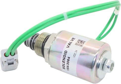 24V الملف اللولبي صمام 154-3064 1543064 لشركة كاتربيلر CAT 12H NA 140H NA 12H 24H 12K 120H 140K 2 163H 16H NA 135H NA 12H ES 140H ES 140 14H NA ممهدات الطرق in Kuwait