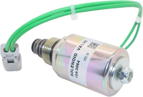 24V الملف اللولبي صمام 154-3064 1543064 لشركة كاتربيلر CAT 12H NA 140H NA 12H 24H 12K 120H 140K 2 163H 16H NA 135H NA 12H ES 140H ES 140 14H NA ممهدات الطرق in Kuwait