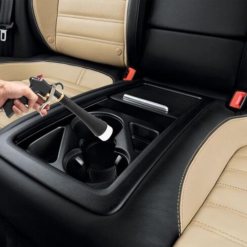 مسدس تنظيف السيارة يوشين تورنادو مع فوهة وفرشاة غبار للتفصيل التلقائي، مسدس نفخ الهواء لتنظيف التفاصيل الداخلية للسيارة in Kuwait