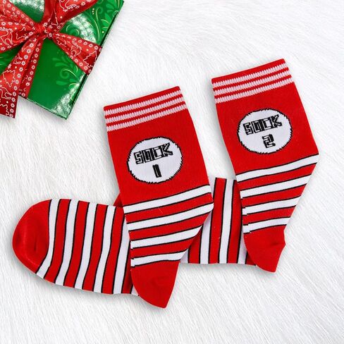 Degpum Compression Socks for Adult Kids Cute Warm Odd Crew Sock with Mid Calf Socks Costumes Accessories for Adult and Kids in Saudi Arabia