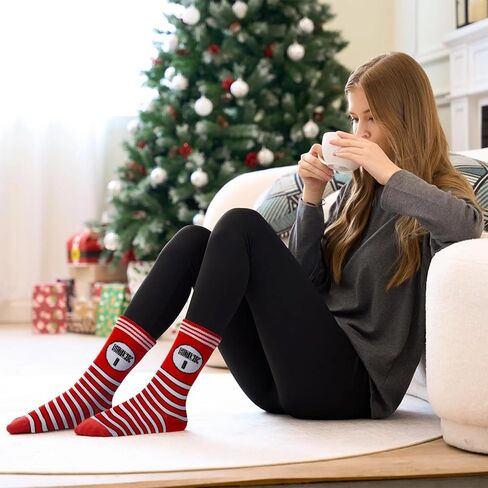 Degpum Compression Socks for Adult Kids Cute Warm Odd Crew Sock with Mid Calf Socks Costumes Accessories for Adult and Kids in Saudi Arabia