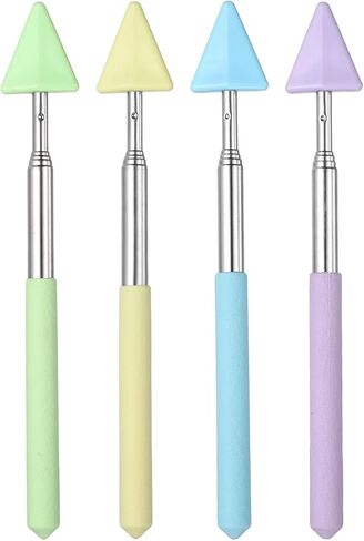 PATIKIL 4 PCS Pointer Finger Stick, Teacher Pointer Arrow, Pink/Purple/Blue/Green in Saudi Arabia