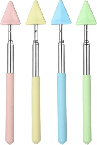 PATIKIL 4 PCS Pointer Finger Stick, Teacher Pointer Arrow, Pink/Purple/Blue/Green in Kuwait