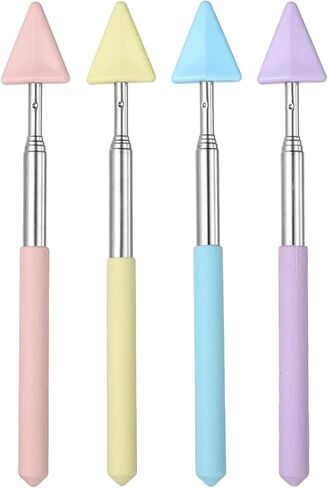 PATIKIL 4 PCS Pointer Finger Stick, Teacher Pointer Arrow, Pink/Purple/Blue/Green in Kuwait