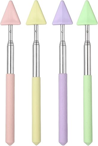 PATIKIL 4 PCS Pointer Finger Stick, Teacher Pointer Arrow, Pink/Purple/Blue/Green in Kuwait