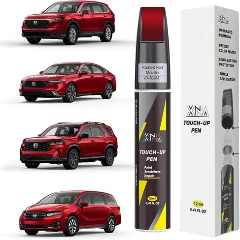 XNA Platinum White Pearl(NH-883P) لطلاء Honda Touch Up، مزيل خدوش السيارة لإصلاح الشقوق والرقائق، طقم إصلاح خدوش السيارة 2 في 1 سريع وسهل الإصلاح مع مطابقة الألوان تمامًا in Kuwait