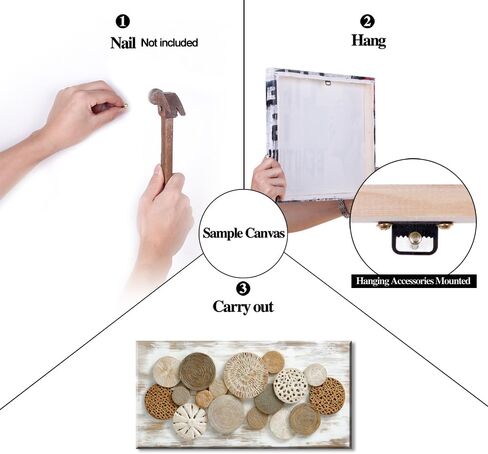 لوحات الروطان البني قماش جدار الفن لغرفة النوم اللوحة يطبع جميلة هندسية شعاعي الهندسة البيضاء الحديثة الفني مكتب الفتيات ديكور in Kuwait