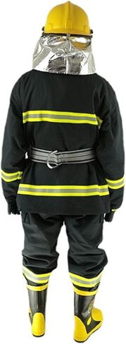 YWBL-WH Safety Apparel Retardant 4 Layer Insulation Jacket & Pants with High Visibility Reflective Strips for Industrial Construction Workers (XXXL) in Saudi Arabia