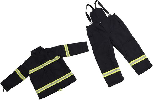 YWBL-WH Safety Apparel Retardant 4 Layer Insulation Jacket & Pants with High Visibility Reflective Strips for Industrial Construction Workers (XXXL) in Saudi Arabia