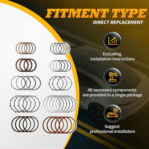 مجموعة إعادة بناء ناقل الحركة الرئيسي A6GF1 مع فلتر متوافق مع Accent Optima Soul 2.0L 2.4L 2011-2014 يستبدل A6GF1 in Kuwait