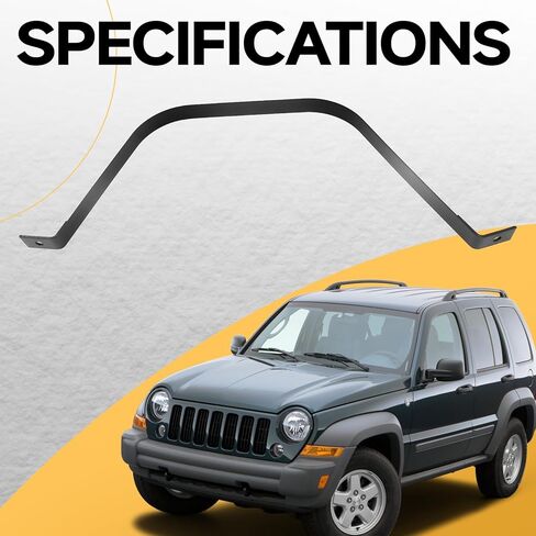 Fuel Tank Straps 2PCS Compatible with Jeep Liberty 2002-2007# 52100334AB, 52100334AC, 52100334AD, 52100334AE, 578-230 in Saudi Arabia