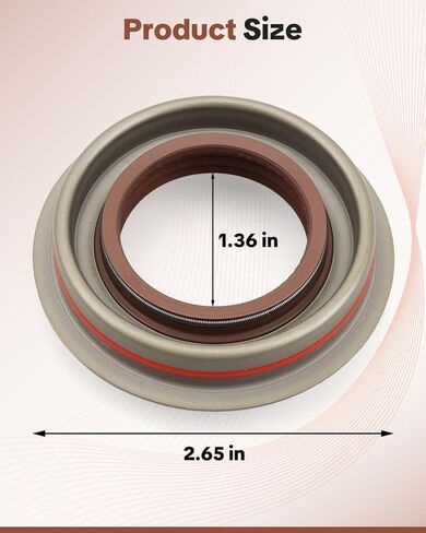 5L8Z-4B416-AA Axle Shaft Oil Seal Fit for Ford Edge Escape Explorer Sport Trac Flex Fusion Ranger Taurus X Lincoln Mercury #5L8Z4B416AA in Saudi Arabia