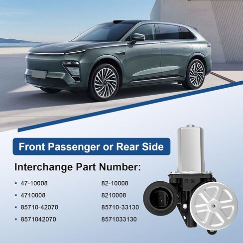 محرك رفع النافذة الأمامي الأيمن أو الجانب الأيسر للسائق متوافق مع Toyota Camry Highlander RAV4 2001 2002 2003 2004 2005 2006 2007، 2004-2006 Scion xA in Saudi Arabia