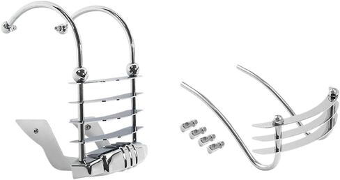 Motorcycle Front Fork Trim Rear Fender Bumper Cheese Grater Compatible With Heritage Springer 1997 2003(Without Fender Trim) in Saudi Arabia