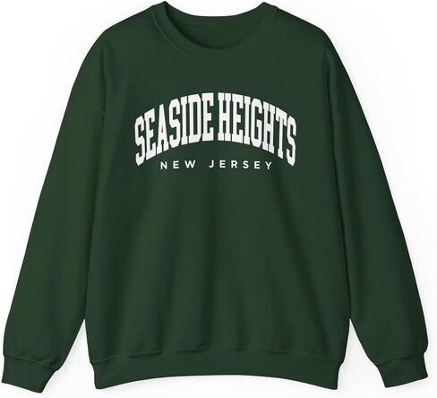 Seaside Heights New Jersey Adult Unisex Crewneck Sweatshirt in Saudi Arabia