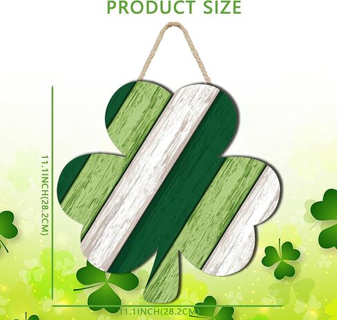 لافتة معلقة من شامروك لتزيين باب شامروك البرسيم من أجل ديكور حفلات عيد القديس باتريك in Kuwait