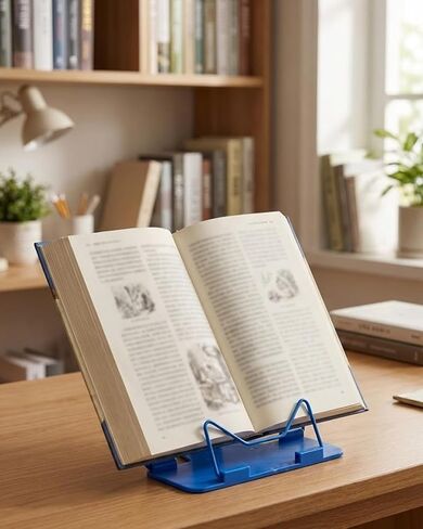 Reading Holder and Sturdy Document Support for Textbooks, Tablets, and Music Books with Page Clips DJA224-01 in Saudi Arabia
