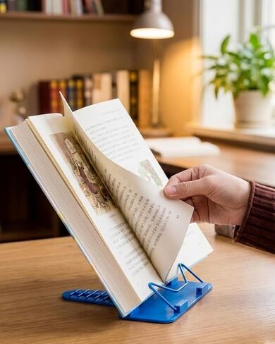 Reading Holder and Sturdy Document Support for Textbooks, Tablets, and Music Books with Page Clips DJA224-01 in Saudi Arabia