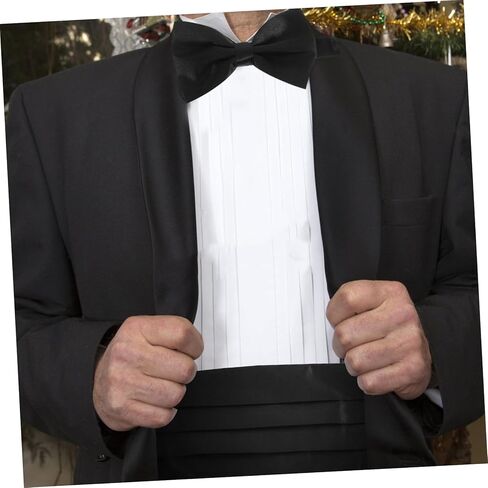 BESPORTBLE 6Pcs Male Cummerbund Set with Pre Tied Bow Tie Pocket Square Elegant Formal Accessories for Weddings Special Occasions Comfortable Fit Timeless Design in Saudi Arabia