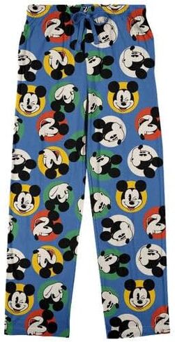 Mickey Mouse Classic All-Over Print Women's Lightweight Plush Minkey Fleece Sleep Pajama Pants in Saudi Arabia