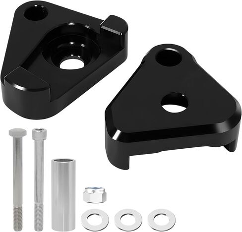 Motorcycle 1.5" Drop Lowering Link Suspension Linkage Lower Links Kits for Yamaha YZF R3 2015-2025, MT 03 2016-2024 Models, Black in Kuwait