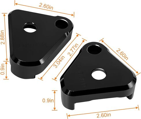 Motorcycle 1.5" Drop Lowering Link Suspension Linkage Lower Links Kits for Yamaha YZF R3 2015-2025, MT 03 2016-2024 Models, Black in Kuwait