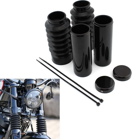 غطاء شوكة كامل 49 ملم لدراجة Harley Sportster Forty Eight XL1200X 48 16-22 in Kuwait