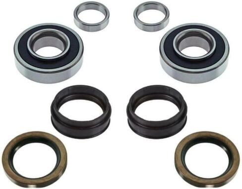 6pcs Wheel Hub and Bearing Assembly Set Kit Rear Inner Outer Side Axle with Seals for Toyota for 4Runner 2001-2002 for Tacoma 2001-2004 for Tundra 2000-2006 0523921 0522086 in Kuwait