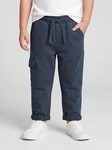 Andrew Scott Kids French Terry Joggers | 100% Cotton | Drawstring & Pockets Pants | Boys Girls | Multi Packs & Colors in Kuwait