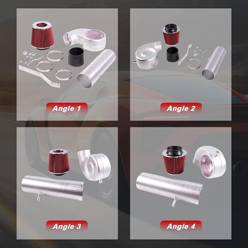 SIDG22RD03B Cold Air Intake Kit Compatible with Dodge Ram 1500 2500 3.9 5.2 5.9 V6 V8 ，Replace SI-DG-22RD-03-B in Kuwait