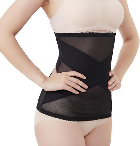 Women's Breathable Waist Cincher, Lightweight Tummy Control Shapewear in 4 Sizes (S/M/L/XL) for Daily Wear in Saudi Arabia