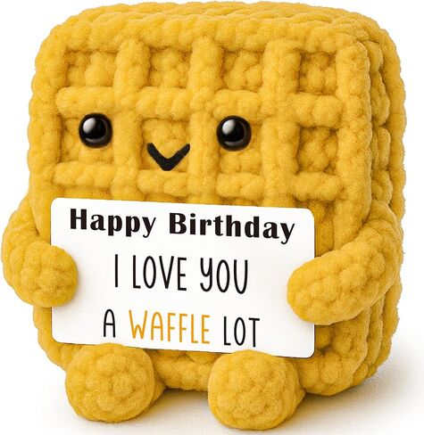 Birthday Gifts for Men Dad Husband Grandpa Him, Happy Birthday Gifts for Women Her Mom Wife Girlfriend Boyfriend Papa Couples Men 60th 70th 40th 50th 21st, I Love You Cute Handmade Crochet Presents in Saudi Arabia
