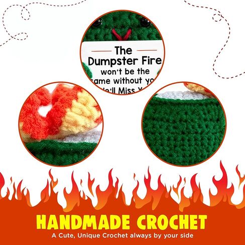 Retirement Gift for Woman, Men – Crochet Emotional Support Plush – Best Going Away Gifts for Coworkers Women, Coworker Leaving Gifts for Women, Men, Teacher, Nurse in Kuwait