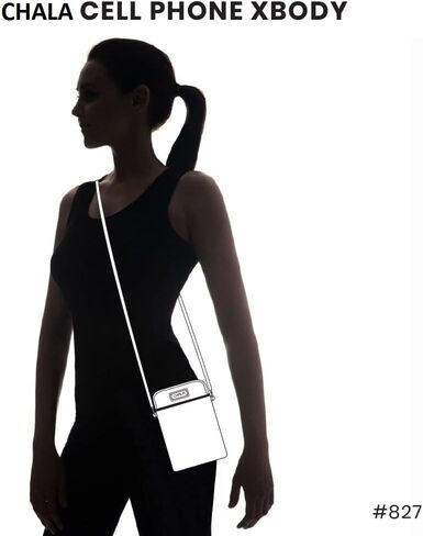 محفظة الهاتف الخليوي CHALA Crossbody | حقيبة يد نسائية متعددة الألوان بحزام قابل للتعديل (فيروزي _ جنوم) in Saudi Arabia