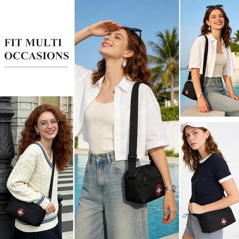 حقيبة كروس SKZZ Merch خفيفة الوزن مقاومة للماء للاستخدام اليومي، حقيبة حبال للأطفال، تصميم مدمج أنيق مثالي للمعجبين والأساسيات اليومية in Kuwait