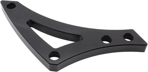 دعامة مولد كتلة صغيرة من الألومنيوم الخام باللون الأسود متوافقة مع محركات V-Belt Mopar Chrysler SB Dodge 318 340 360 in Saudi Arabia