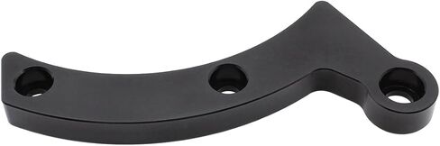 دعامة مولد كتلة صغيرة من الألومنيوم الخام باللون الأسود متوافقة مع محركات V-Belt Mopar Chrysler SB Dodge 318 340 360 in Saudi Arabia
