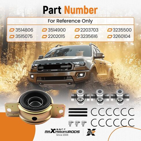 حامل عمود المروحة الأمامي والخلفي من maxpeedingrods ومفصل U لبولاريس رينجر RZR 570 900 1000 XP استبدال #3514806 3515075 in Kuwait