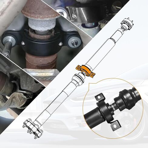ترقية CHR03A0 حامل دعم مركز عمود القيادة متوافق مع Jeep WK2 Grand Cherokee 2011+، لسيارة Dodge WD Durango 2011+، استبدل 52853646AE 52853646AC (أسود) in Saudi Arabia