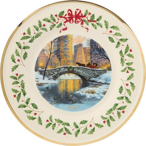 Lenox 897905 2025 Annual Holiday Plate, Christmas Plates, Dishware in Saudi Arabia